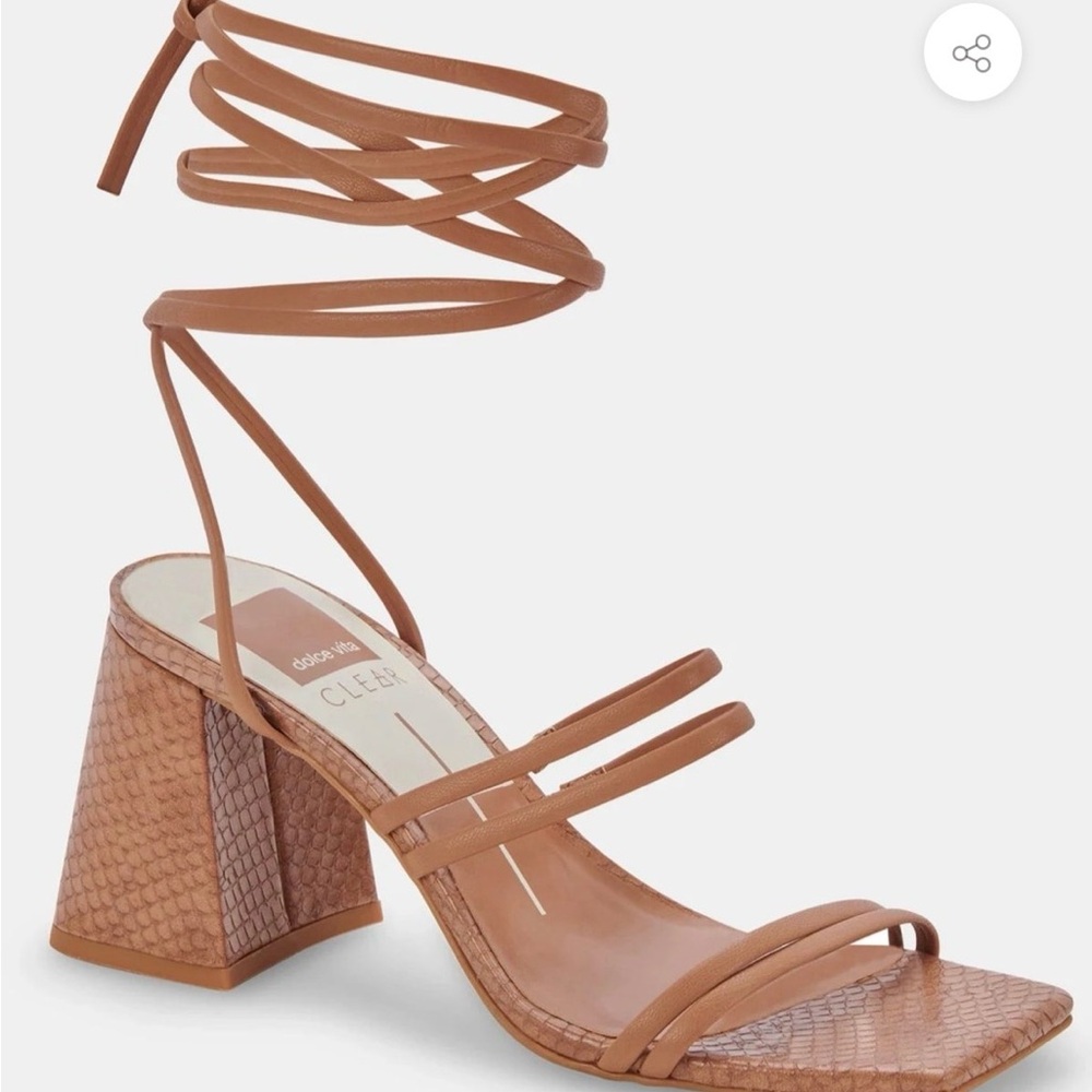 Dolce Vita Paxx Luggage Stella Sandals Size 7.5